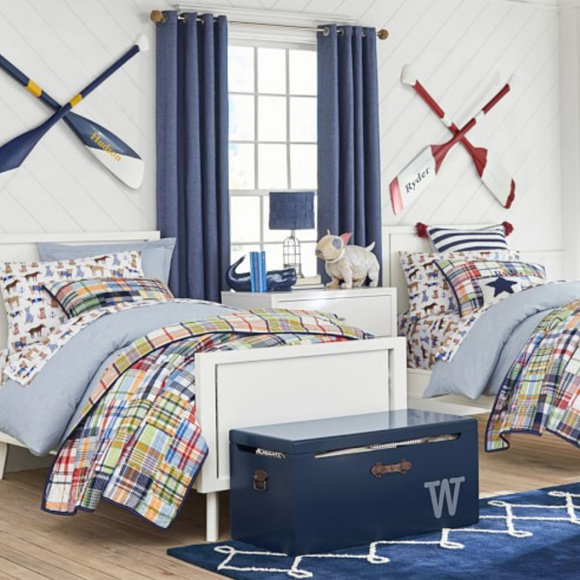 pottery barn dog sheets